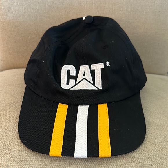 Cat Caterpillar Striped SnapBack Adjustable Baseball Hat Cap Black One Size - Picture 1 of 10